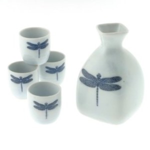 dragonfly sake set