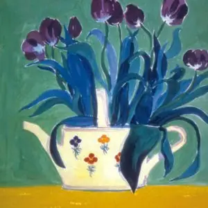 Purple Easter Tulips