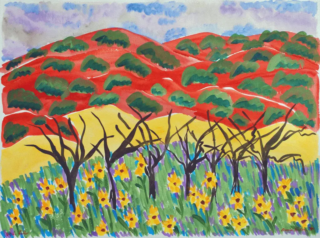 red hills