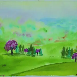 Misty Spring Morning