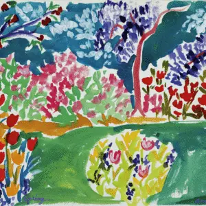 spring garden