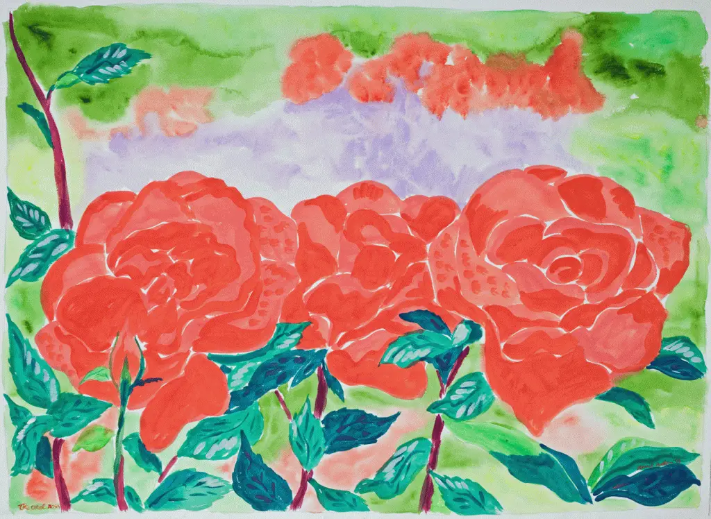 rose garden