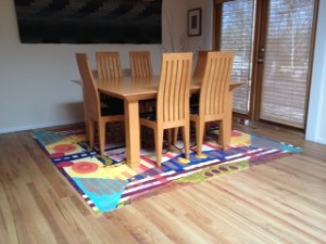 custom floorcloth