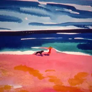 beach walk