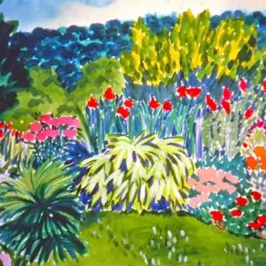 flower garden