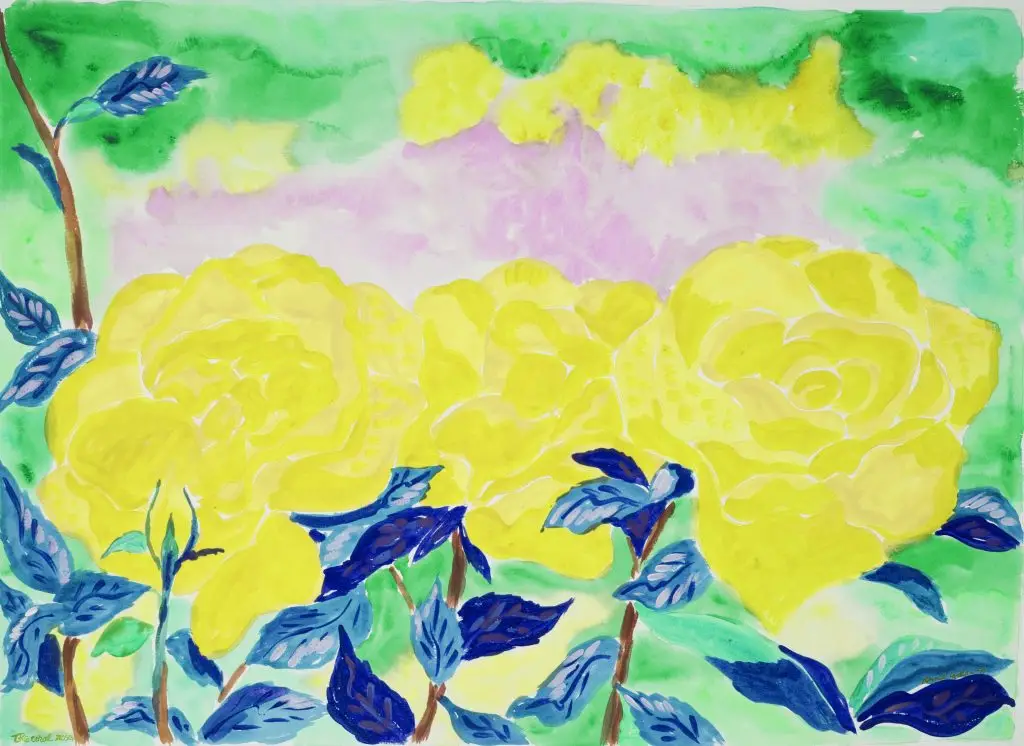 big roses